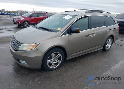 2011 Honda Odyssey Touring/Touring Elite из США, поврежденный, VIN 5FNRL5H97BB017347
